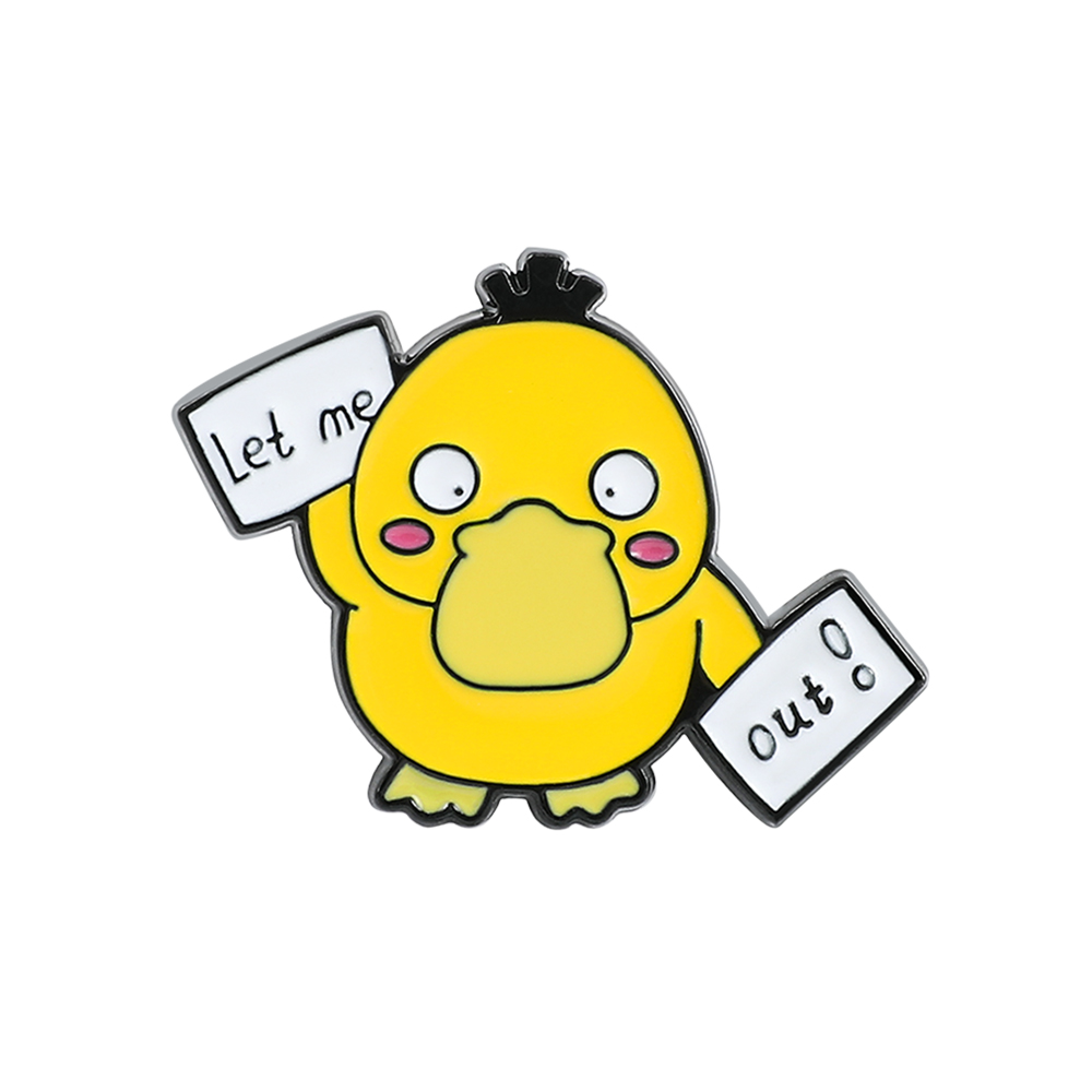 Embroidery Reddit - 1개 ​ 애니메이션 오리 새끼 브로치