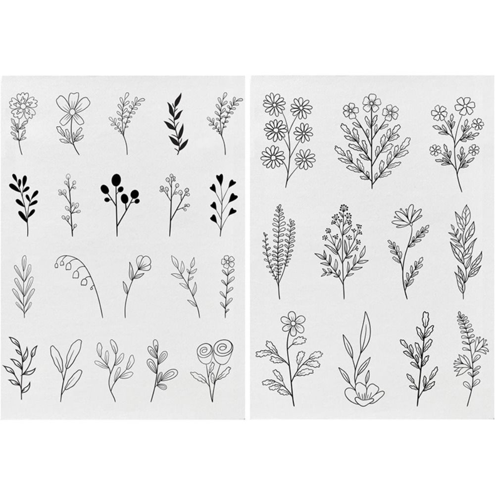 핸드메이드 자수 공예 손 바느질 안정제, 꽃 패턴 자수 - Embroidery Meaning 리뷰 및 가격